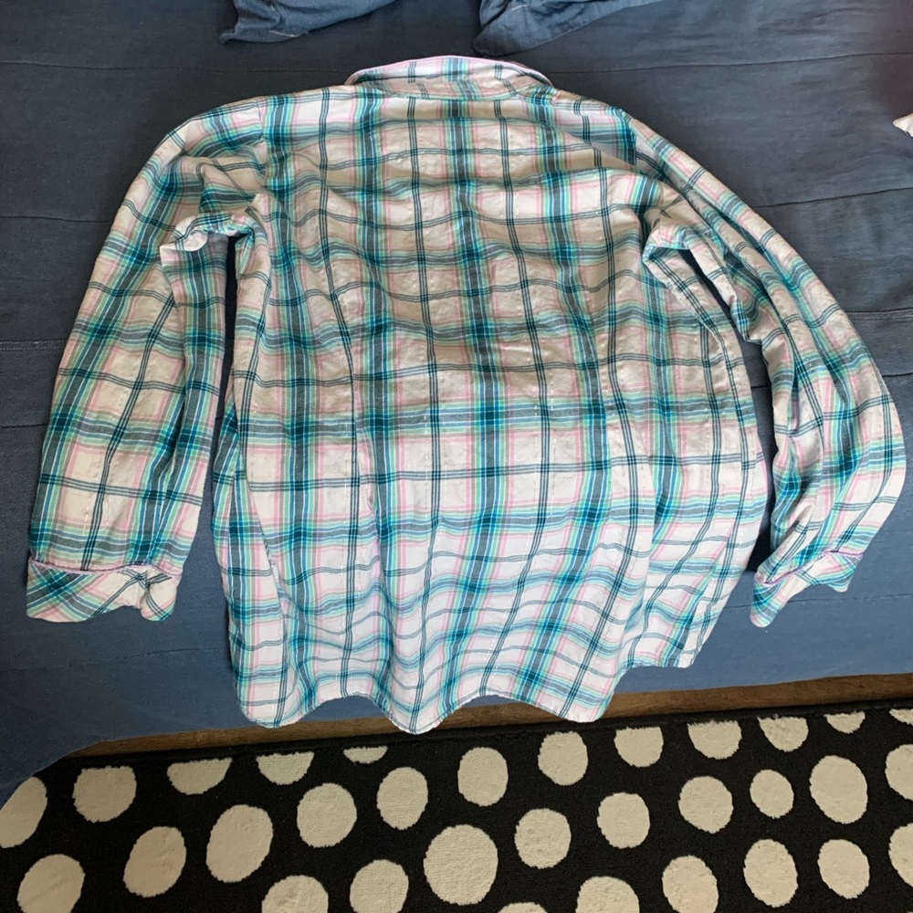Donated Victoria’s Secret Flannel PJ Shirt🍭 - Picture 4 of 7